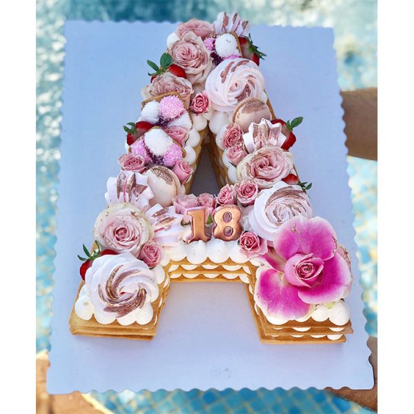 Letter Cakes – Crumbles Patisserie